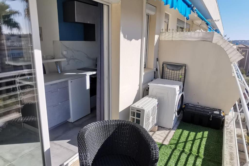 Cannes Pointe Croisette Studio Plage 2 Min A Pieds Bagian luar foto