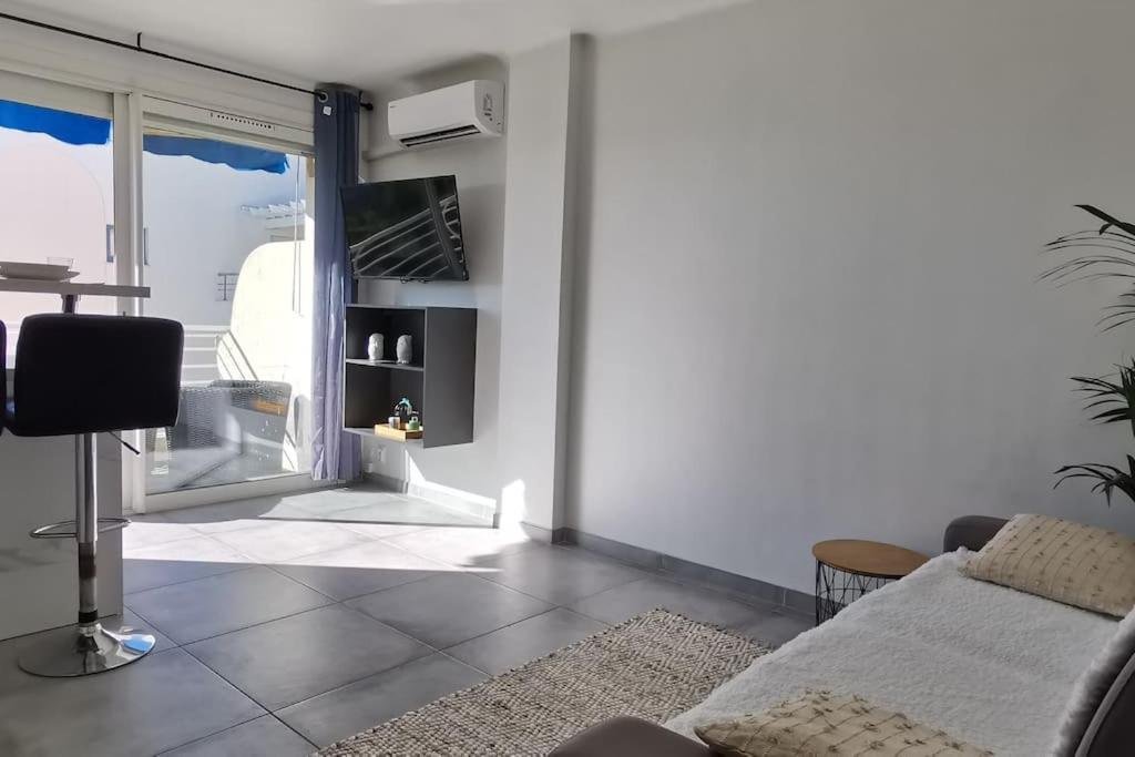 Cannes Pointe Croisette Studio Plage 2 Min A Pieds Bagian luar foto